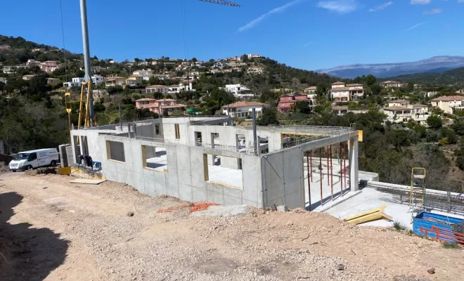 Maçonnerie Béton armé, Saint Raphaël, les Adrets-de-l'Estérel, AI Construction 