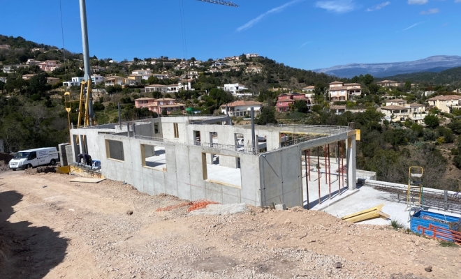 Maçonnerie Béton armé, Saint Raphaël, les Adrets-de-l'Estérel, AI Construction 