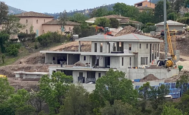 Maçonnerie Béton armé, Saint Raphaël, les Adrets-de-l'Estérel, AI Construction 