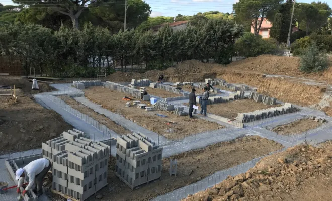 Maçonnerie Béton armé, Sainte-Maxime, AI Construction 