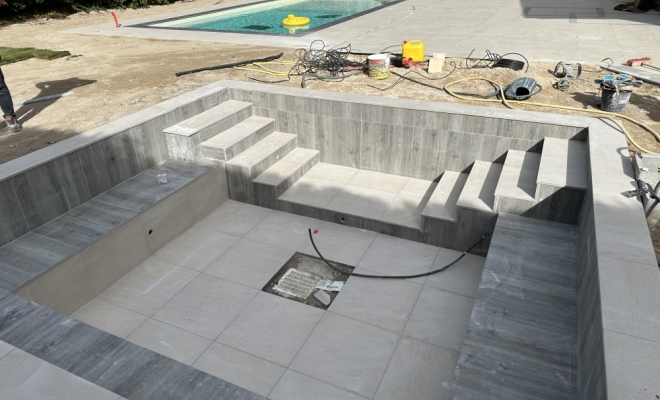 Pose de carrelage, Divonne-les-Bains, AI Construction